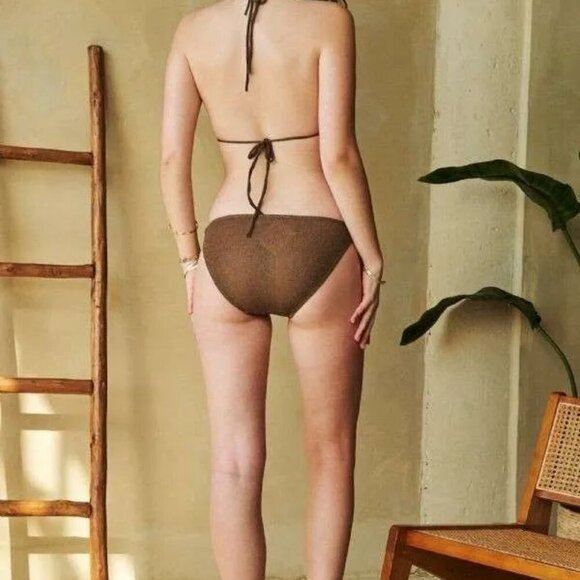 Davi & Dani Halter Skirt Bikini Swim Set - Picture 5 of 8